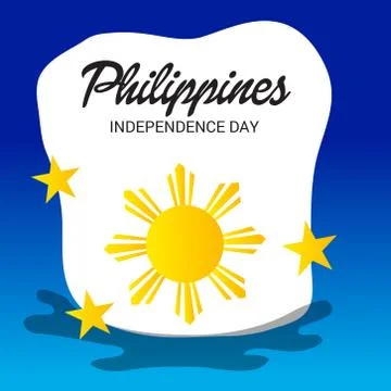Philippines Independence Day. Stock Illustration