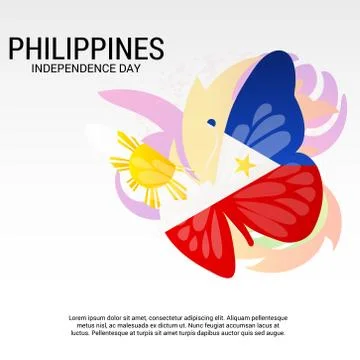Philippines Independence Day. Stock Illustration