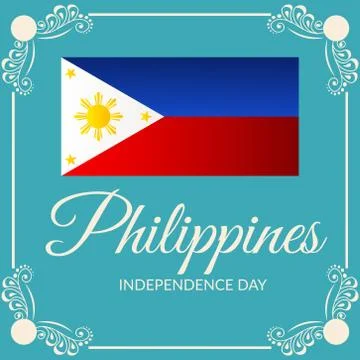Philippines Independence Day. Stock Illustration