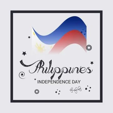 Philippines Independence Day. Illustrazione stock