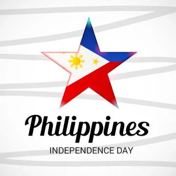 Philippines Independence Day. Stock Illustration