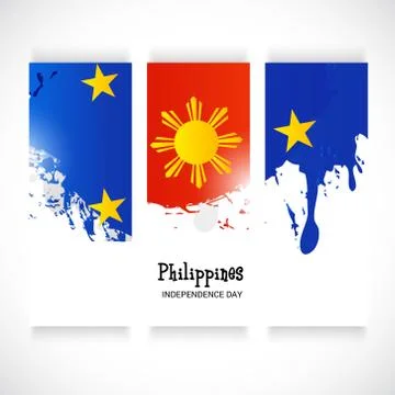 Philippines Independence Day. Stock Illustration