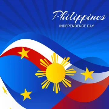 Philippines Independence Day. Stock Illustration