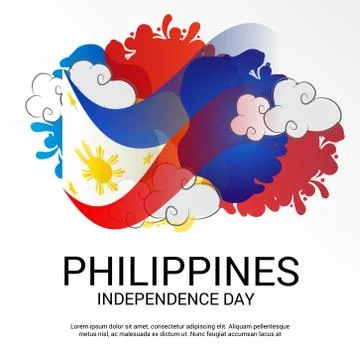 Philippines Independence Day. Stock Illustration