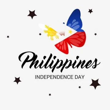 Philippines Independence Day. Stock Illustration