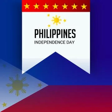 Philippines Independence Day. Stock Illustration