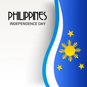Philippines Independence Day. Stock Illustration
