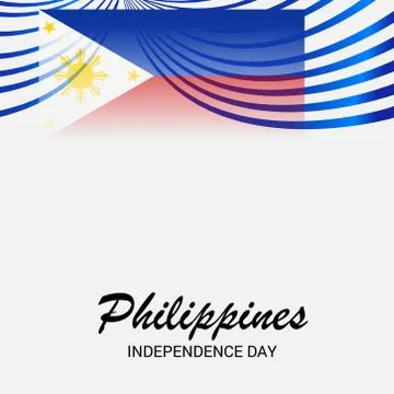 Philippines Independence Day. Stock Illustration