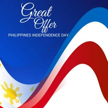 Philippines Independence Day. Stock Illustration