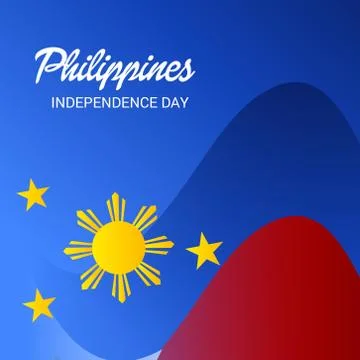 Philippines Independence Day. Stock Illustration