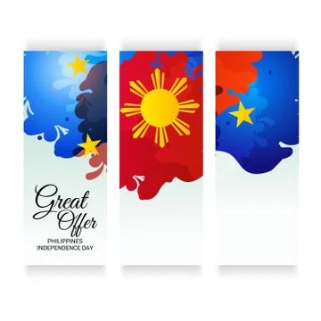 Philippines Independence Day. Stock Illustration