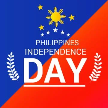 Philippines Independence Day. Stock Illustration