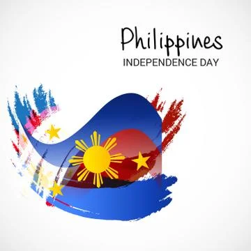 Philippines Independence Day. Stock Illustration