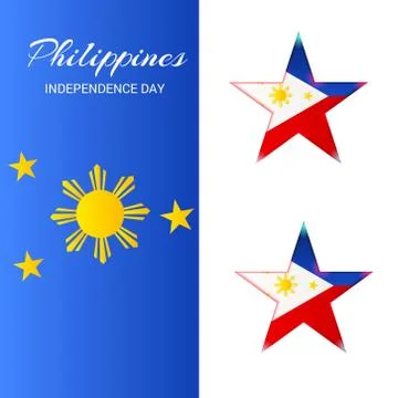 Philippines Independence Day. Stock Illustration