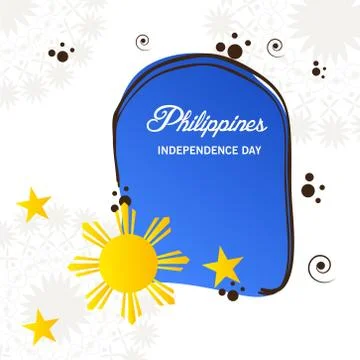 Philippines Independence Day. Stock Illustration