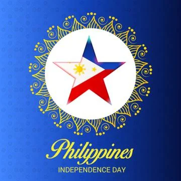 Philippines Independence Day. Stock Illustration