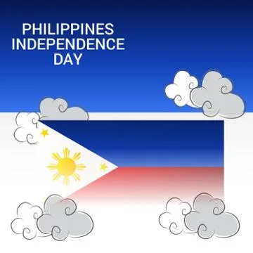 Philippines Independence Day. Illustrazione stock