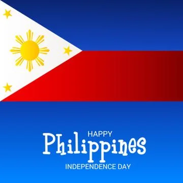 Philippines Independence Day. Stock-Illustration