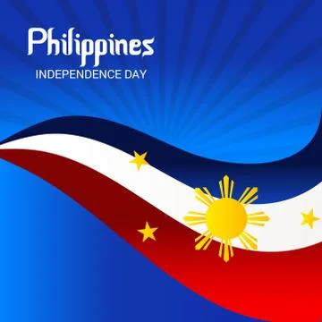Philippines Independence Day. Stock Illustration