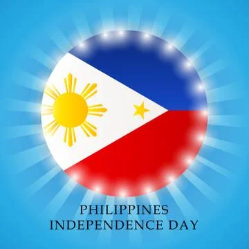 Philippines Independence Day. Stock Illustration