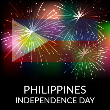 Philippines Independence Day. Illustrazione stock