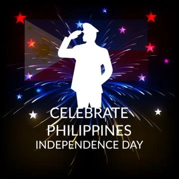 Philippines Independence Day. Stock Illustration