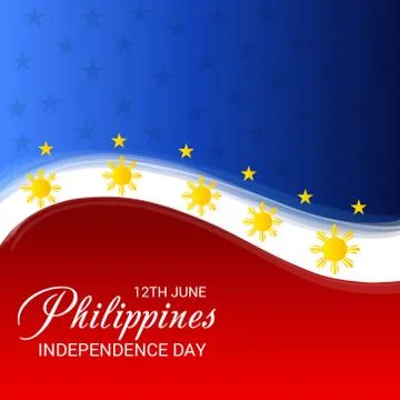 Philippines Independence Day. Stock Illustration