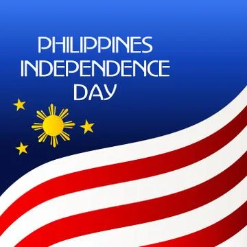 Philippines Independence Day. Stock Illustration