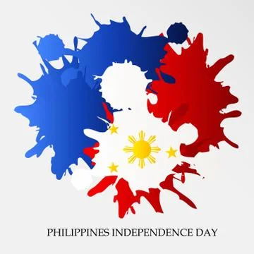 Philippines Independence Day. Stock Illustration