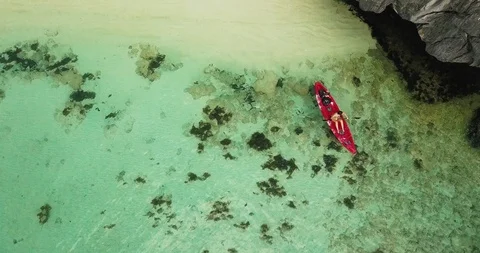 Philippines Kayaking in the Philippines (Edited) Video stock 87471579