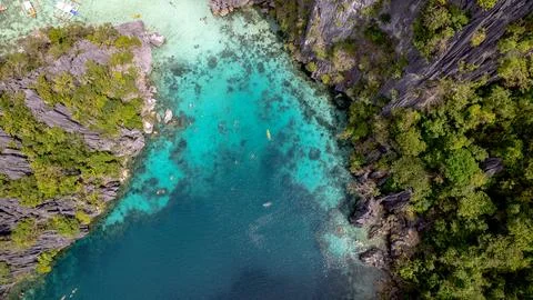 Philippines Lagoon Stock Photos
