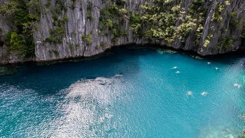 Philippines Lagoon Stock Photos