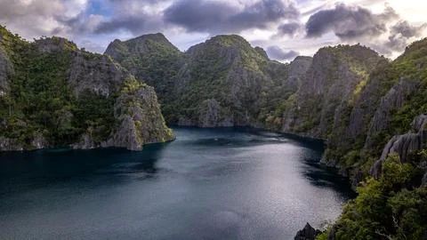 Philippines Lagoon Stock-Fotos