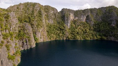 Philippines Lagoon Foto stock