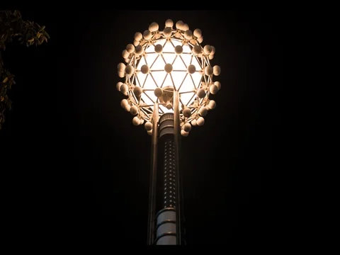 Philippines Lightpole Hyperlapse Stock Footage 84187239