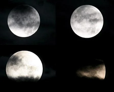 Philippines Lunar Eclipse - Mar 2007 Fotos Stock