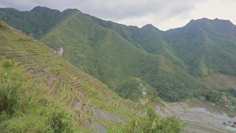 Philippines, Luzon, Batad Village Stock Footage 104207533