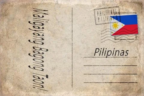 Philippines New Year Background Stock Photos