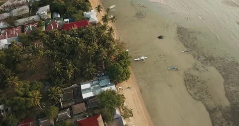 Philippines Ocean and Beach (Edited)  Stock Footage 87471805