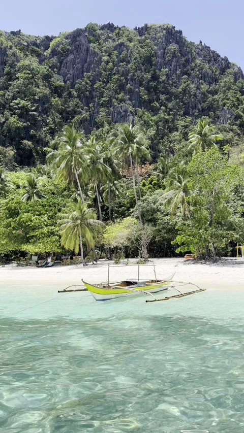 Philippines - Palawan | El Nido | Tour A, Small/BIg Lagoon, 7 Commando (4K, HDR) 動画素材 238918853