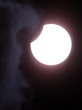 Philippines Partial Solar Eclipse -  22 Jul 2009 Stock Photos
