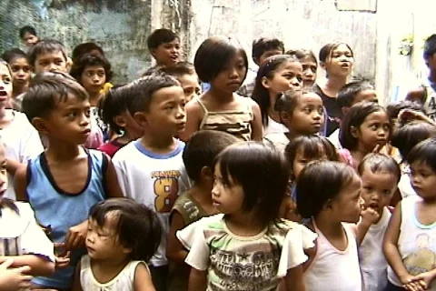 poor filipino children