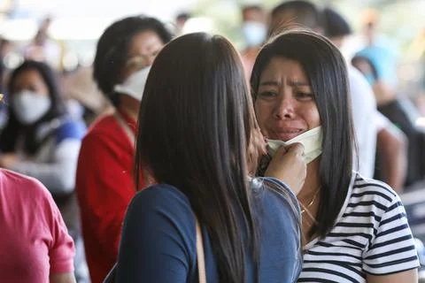 Philippines raises alert level amid raging coronavirus pandemic, Manila - 13 Mar Stock Photos