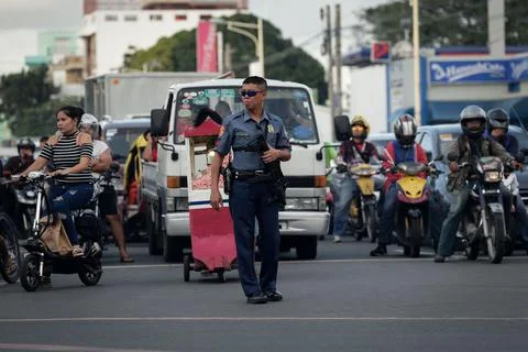 Philippines Security Terror Alert - Dec 2016 写真素材