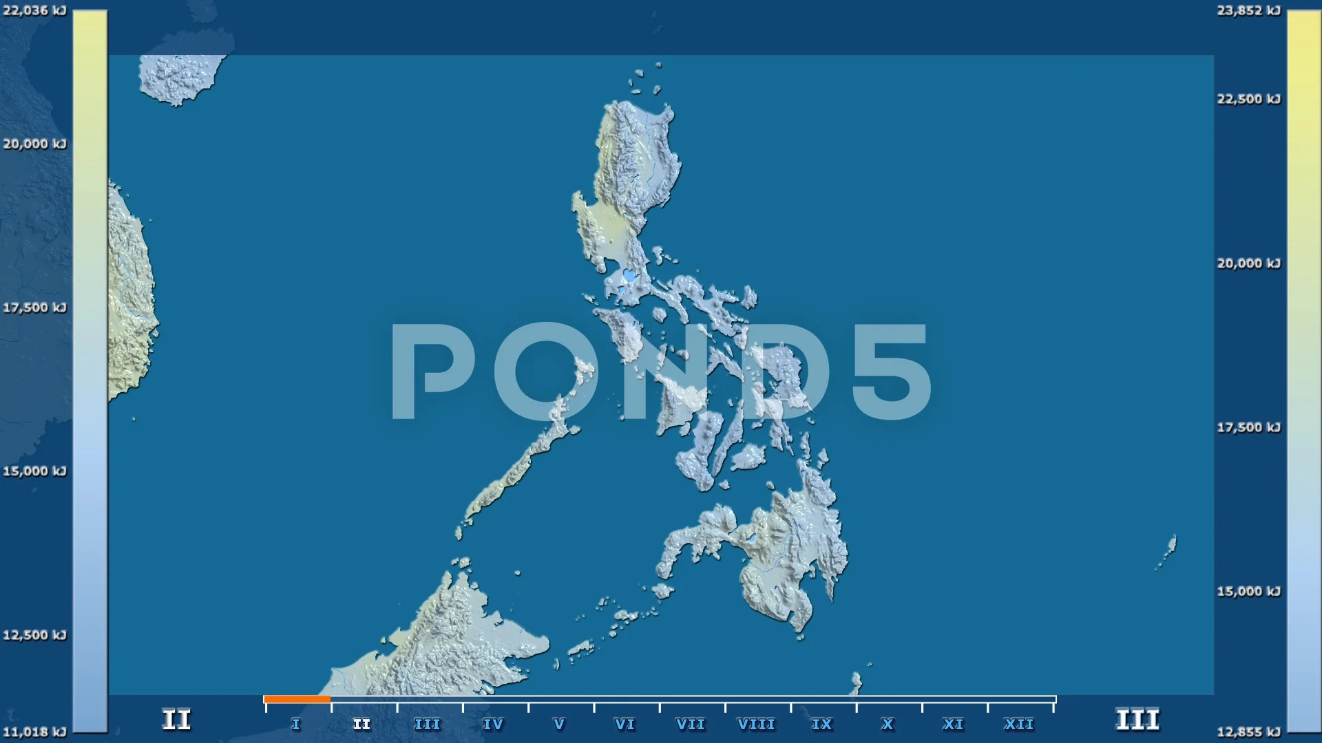 Philippines Solar Radiation Raw Data Stock Video Pond5