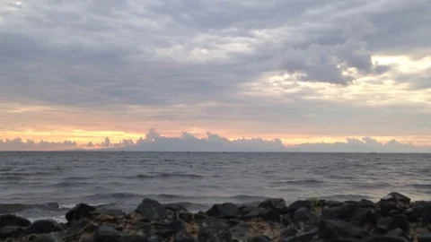 Philippines sunset  库存影片 81158336