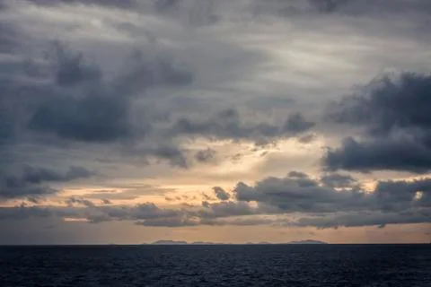 Philippines Sunset Stock Photos