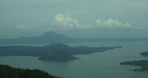 Philippines Volcano Timelapse 5K Video stock 50734444