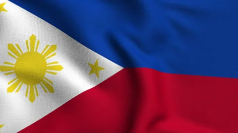 Flag Philippines Stock Footage ~ Royalty Free Stock Videos | Pond5