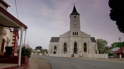 Philippolis Church Stock Footage 59911305